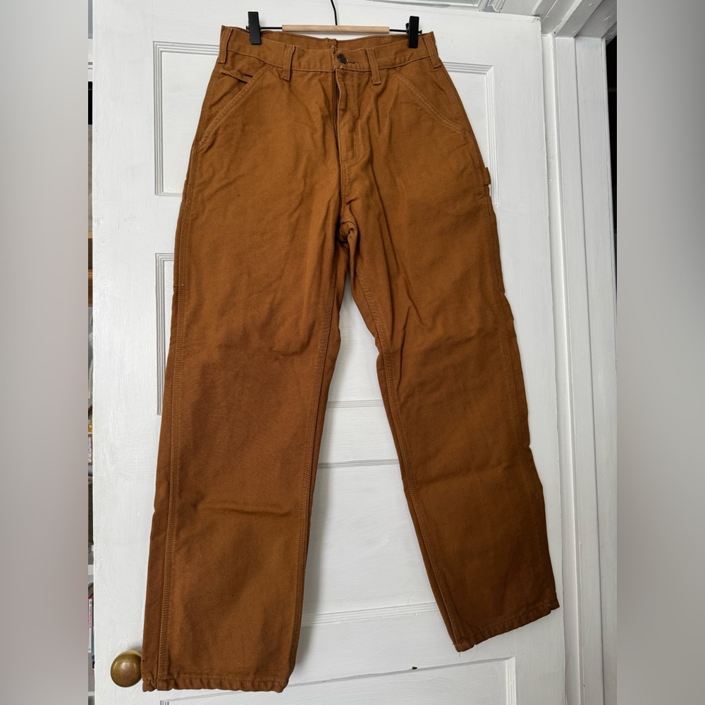 Carhartt Brown Cargo Pants Durable Workwear